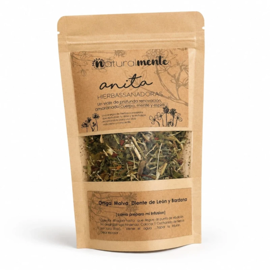 Infusión Herbal Natural | mdqestetics – Ortiga, Malva, Diente de León y Bardana