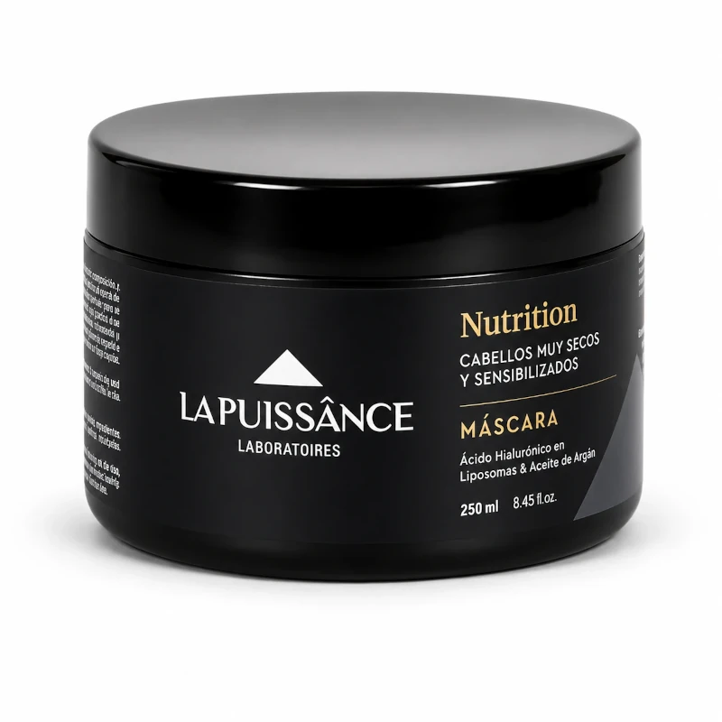 Máscara Argán y Ácido Hialurónico La Puissance | mdqestetics | Cabello Nutritivo y Suave