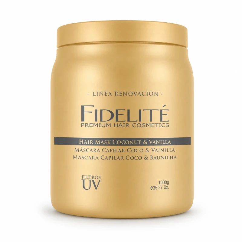 Máscara Coco y Vainilla Fidelite | mdqestetics | Cabello Nutritivo y Suave