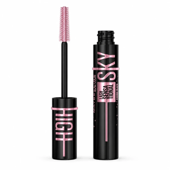 Máscara de Pestañas Sky High Black Maybelline | mdqestetics