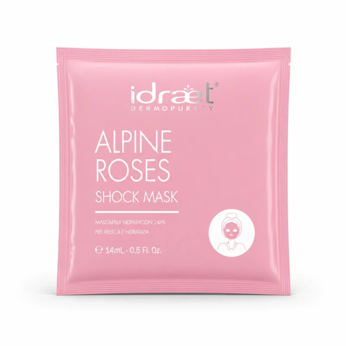 Máscara Facial Alpine Roses Idraet | mdqestetics | Piel Suave y Radiante