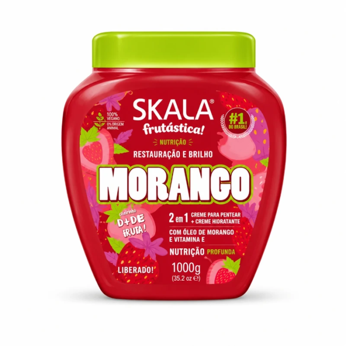 Máscara Skala Morango | mdqestetics | Cabello Suave y Nutritivo