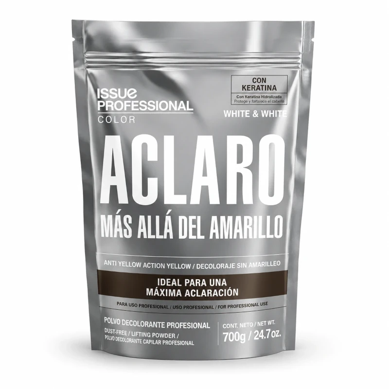 Polvo Decolorante Issue con Keratina Más Allá del Amarillo | mdqestetics | Cuidado Capilar
