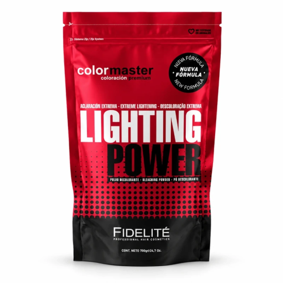 Polvo Decolorante Lighting Power Fidelite | mdqestetics | Decoloración Precisa y Efectiva
