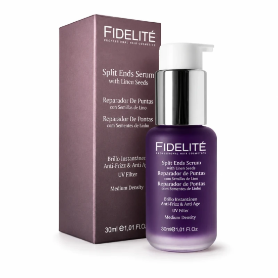 Reparador de Puntas Semillas de Lino Fidelite | mdqestetics | Suavidad y brillo natural