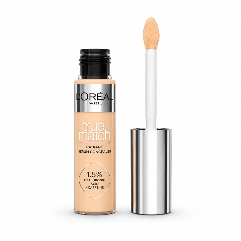 Corrector de Ojeras Luminoso True Match L’Oréal Paris | mdqestetics | Cobertura natural y efecto radiante
