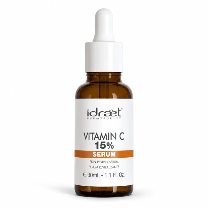 Sérum Revitalizante Vitamina C Idraet | mdqestetics | Luminosidad y antioxidante