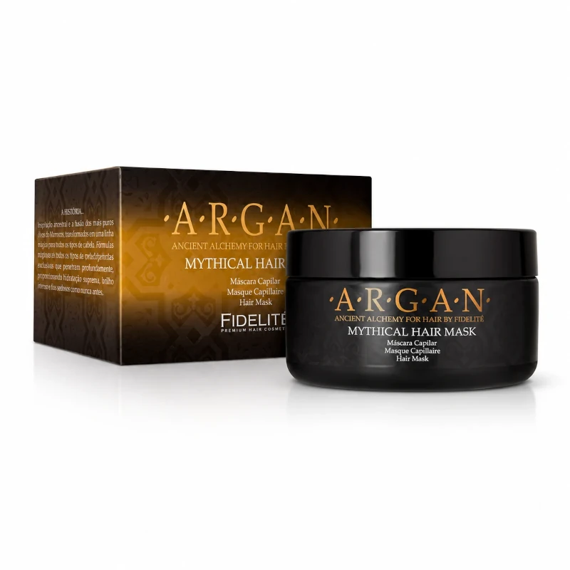 Máscara de Argán Fidelité | Nutrición y Brillo Capilar | mdqestetics
