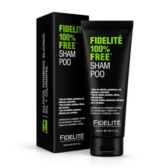Shampoo Free Fidelite | mdqestetics | Limpieza suave sin sulfatos ni parabenos