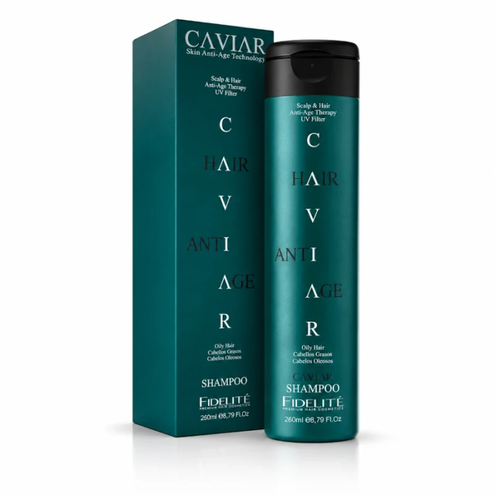 Shampoo Cabello Graso Caviar Fidelite | mdqestetics | Limpieza y frescura duradera