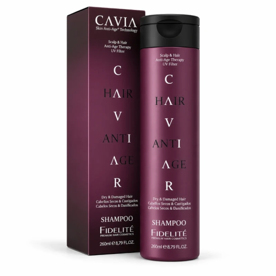 Shampoo Secos y Castigados Caviar Fidelite | mdqestetics | Nutrición y reparación intensiva