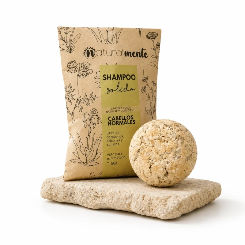 Shampoo Sólido Cabellos Normales | mdqestetics