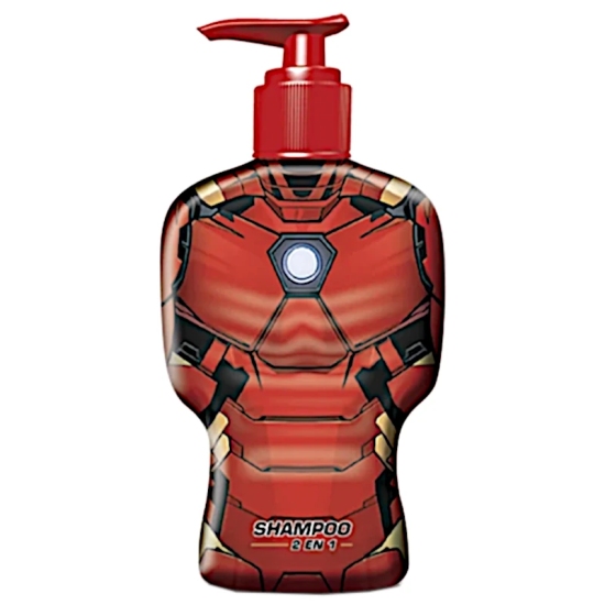 Shampoo 2 en 1 Iron Man Algabo Kids | mdqestetics | Limpieza y cuidado divertido