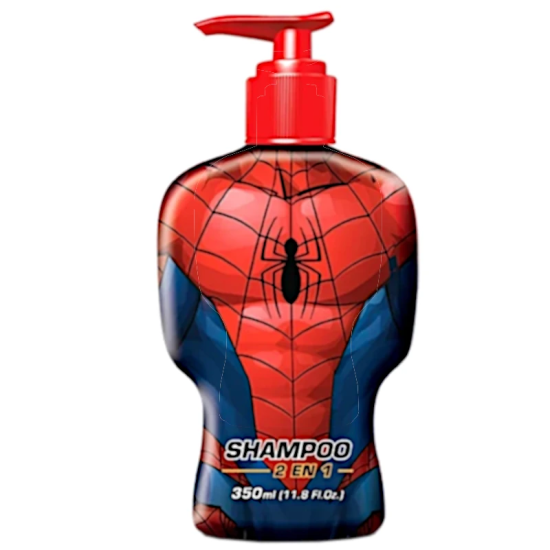 Shampoo 2 en 1 Spiderman Algabo Kids | mdqestetics | Limpieza y cuidado divertido