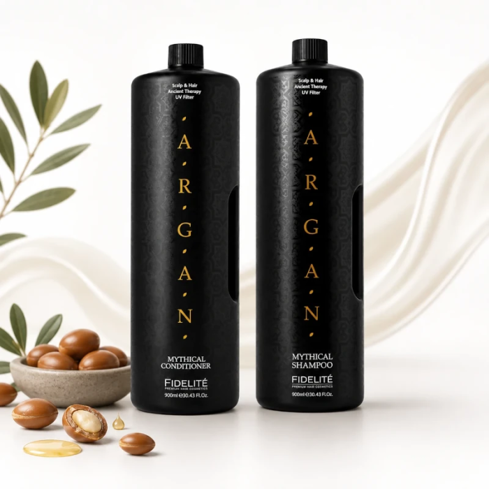 Combo Fidelité Argan Shampoo + Acondicionador Nutrición Capilar | MDQEstetics