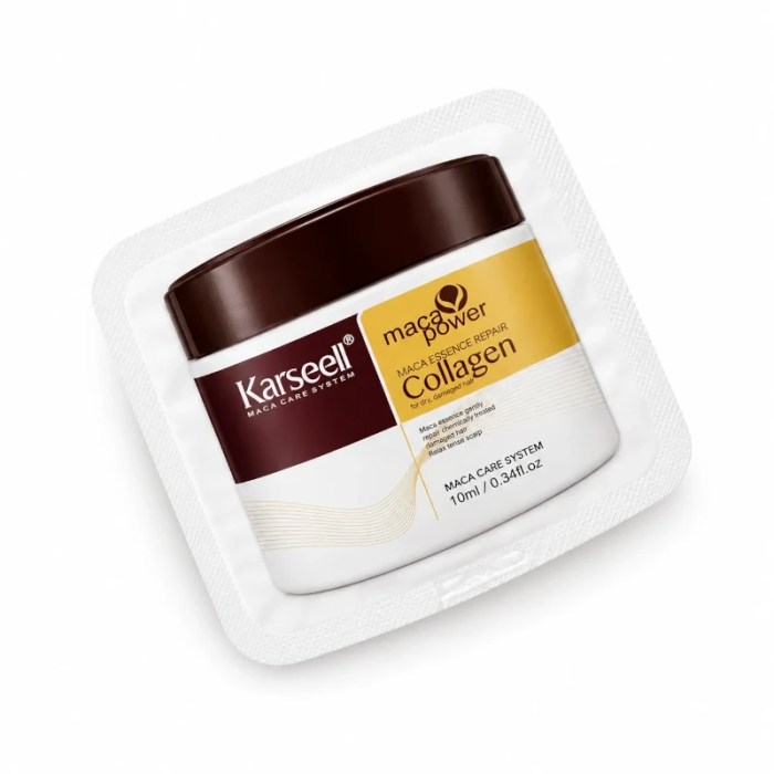 Máscara Karseell Sachet x Caja | mdqestetics | Cabello Suave y Nutritivo