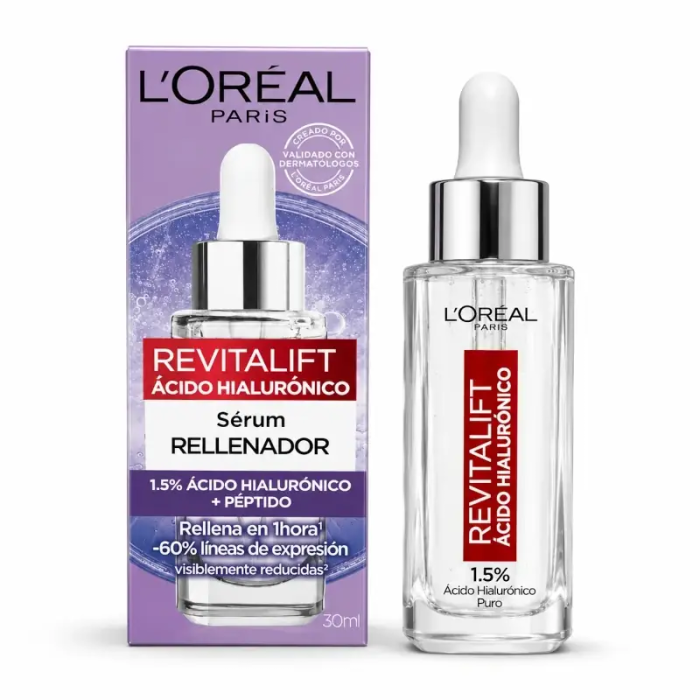 Serum Rellenador Revitalift 1.5% Ácido Hialurónico + Péptido 30ml | MDQEstetics