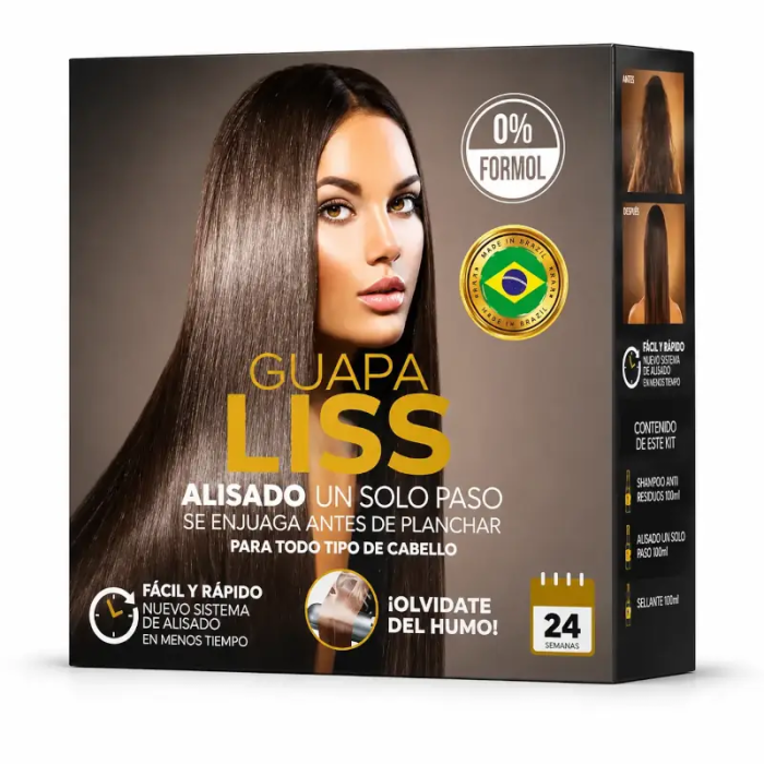Alisado Sin Formol Guapa Liss | MDQESTETICS
