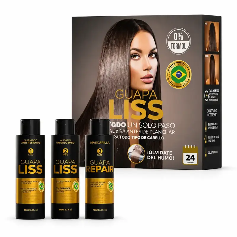 Alisado Sin Formol Guapa Liss | MDQESTETICS