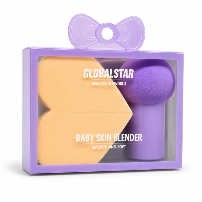 Set de Esponjitas Baby Skin Blender Globalstar | MDQESTETICS