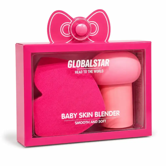 Set de Esponjitas Baby Skin Blender Globalstar | MDQESTETICS