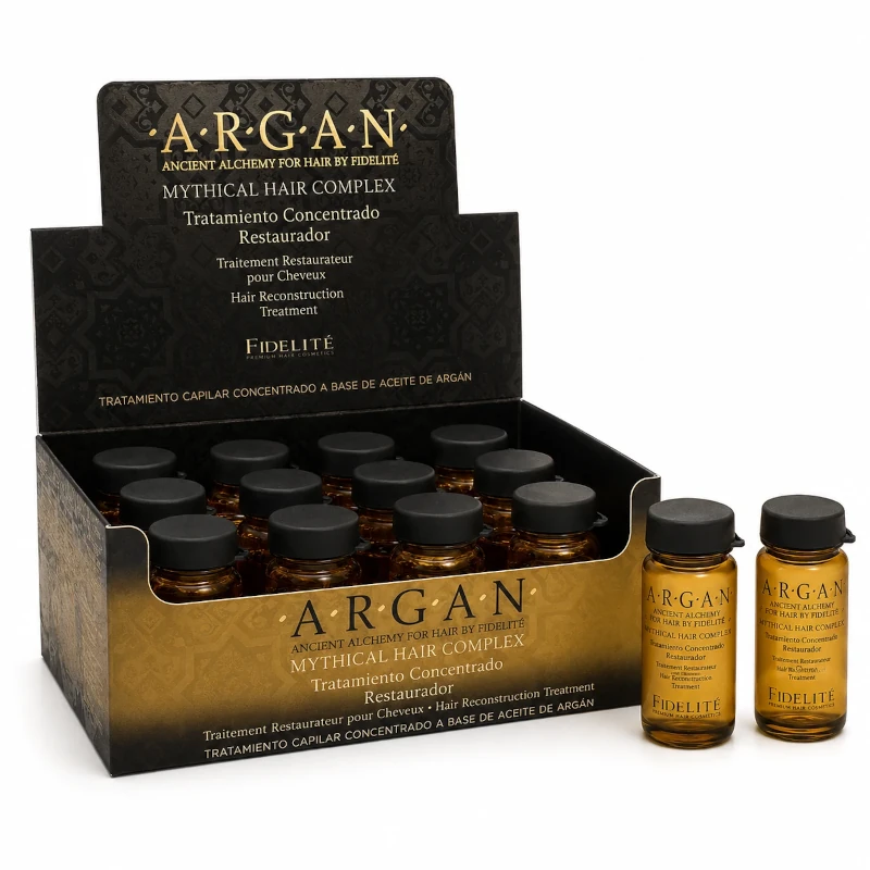 Ampolla Tratamiento Restaurador Argán Fidelite | mdqestetics | Reparación y nutrición profunda