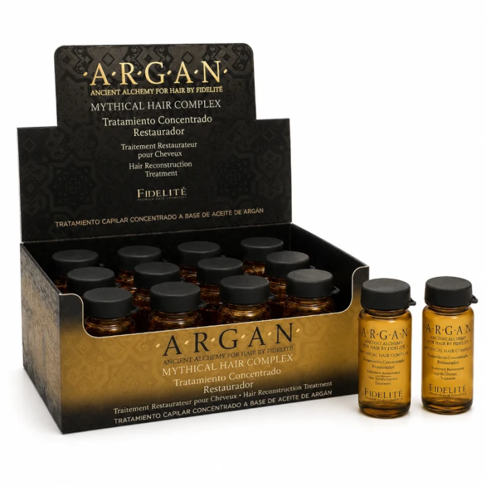 Ampolla Tratamiento Restaurador Argán Fidelite | mdqestetics | Reparación y nutrición profunda