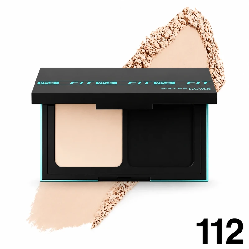 Base de Maquillaje en Polvo Maybelline Fit-me  | mdqestetics | Cobertura uniforme y acabado natural