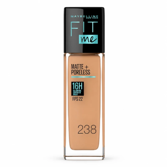 Base Líquida Fit Me Matte + Poreless Maybelline | mdqestetics