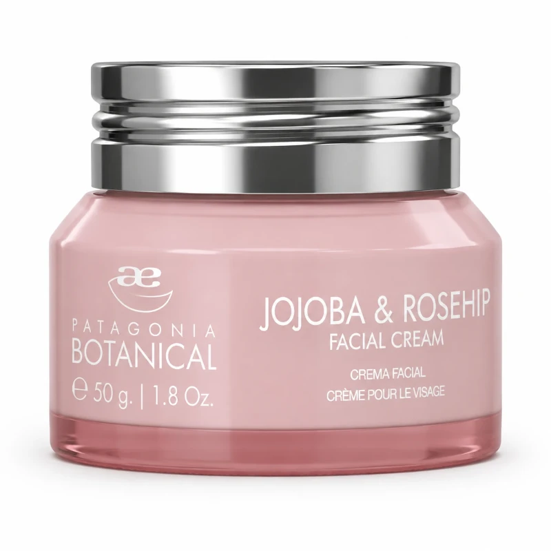 Crema Facial Correctora Jojoba y Rosehip Patagonia Botanical Idraet | mdqestetics | Hidratación y piel saludable