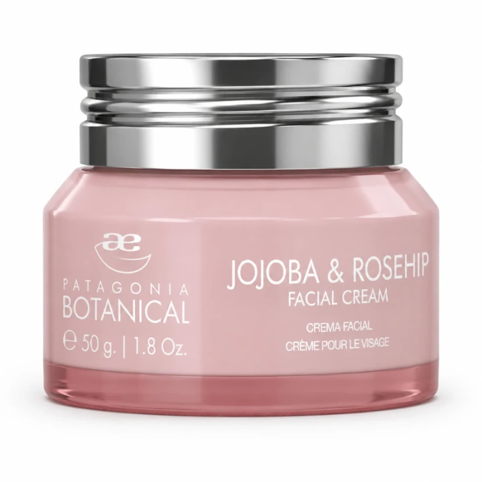 Crema Facial Correctora Jojoba y Rosehip Patagonia Botanical Idraet | mdqestetics | Hidratación y piel saludable