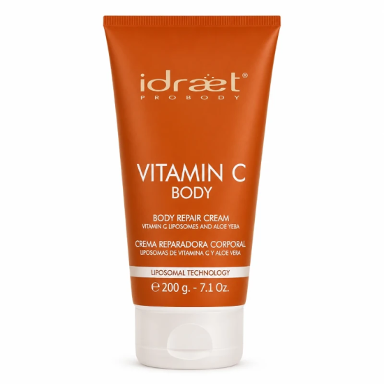 Crema Reparadora Corporal Vitamina C Idraet | mdqestetics | Hidratación y nutrición natural