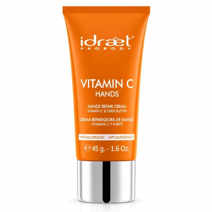 Crema Reparadora de Manos Vitamina C Idraet | mdqestetics | Hidratación y nutrición natural