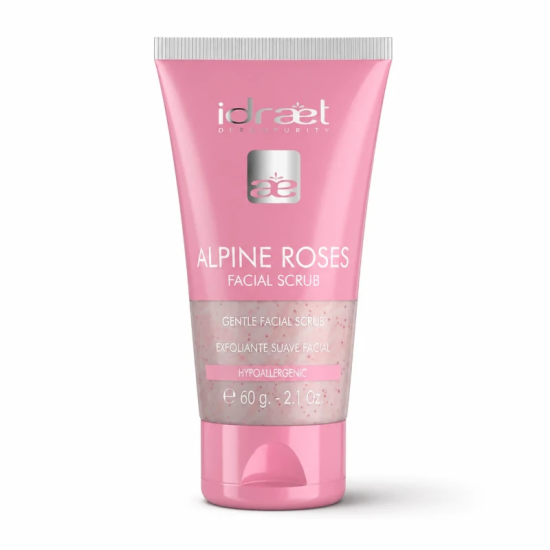 Exfoliante Facial Scrub Idraet | mdqestetics | Piel Suave y Renovada