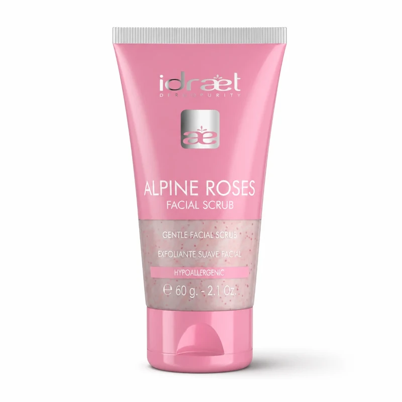 Exfoliante Facial Scrub Idraet | mdqestetics | Piel Suave y Renovada